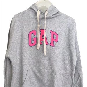 Gap Women’s Light Grey Hoodie Sweatshirt XS